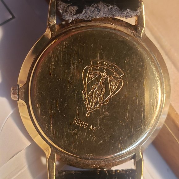 Vintage Gucci 3000M Men's Gold Plated Watch - Picture 6 of 6